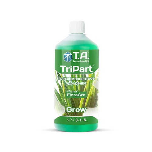 Удобрение T.A. TriPart (GHE Flora Series) Grow 1л